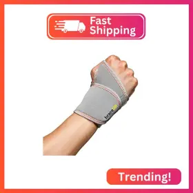 Braceup B40202 Adjustable Wrist Wrap For Men And Women - Workouts Band Carpal Tu