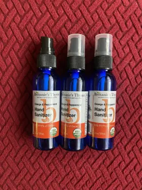 894077002520 BRITTANIES THYME Sanitizer Spray Pack