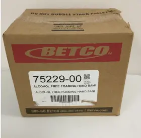 75229-00 CLARIO Alchol Foaming Sanitizer Betco Box