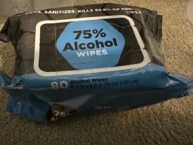 860005420704 CLEAN Alcohol Antiseptic Sanitizer Wipes Pack