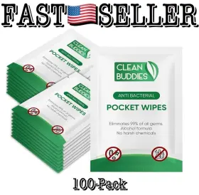 860002621715 CLEAN BUDDIES Alcohol Wipes Wrapped Ipa