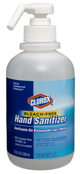 BB17000 CLOROX Sanitizer Spray Pump Kills Germs