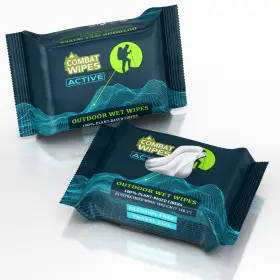 C44-B09ZDZ2KXS COMBAT WIPES Camping Gear Biodegradable