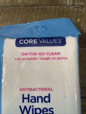 766670074535 CORE VALUES Antibacterial Wipes #2