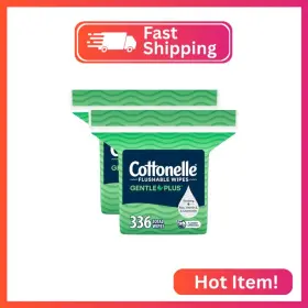 10036000561262 COTTONELLE Gentleplus Flushable Wipes Aloe