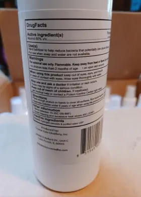 636874223131 CRYSTAL RAIN DISTILLERY Sanitizer Spray Lavender #3