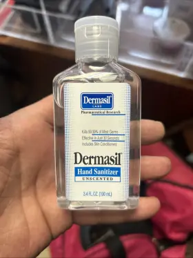 834576001693 DERMASIL Sanitizer Unscented Blt