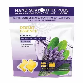 718334335230 DESERT ESSENCE Tea Tree Oil Lavender Foaming