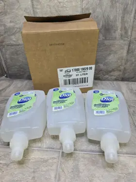 017000190280 DIAL Antibacterial Gel Sanitizer Litter Pack