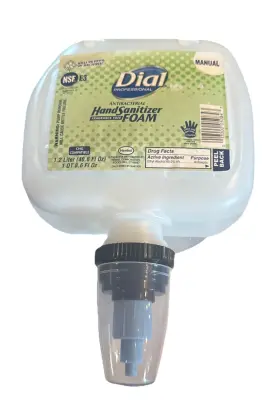 017000050843 DIAL PROFESSIONAL Foam Sanitizer Manual