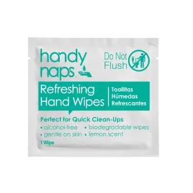 B076B2XGLS DIAMOND WIPES Handynaps Refreshing Alcohol Lemon