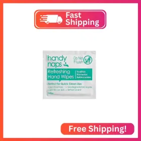 BD16289 DIAMOND WIPES Handynaps Alcohol Lemon Scent Gentle