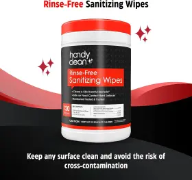 F3154 DIAMOND WIPES Handyclean Rinse Sanitizing Cleaner #2