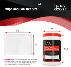 F3154 DIAMOND WIPES Handyclean Rinse Sanitizing Cleaner #3