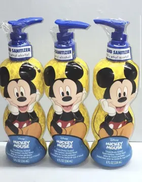 DC0333TA DISNEY Kids Mickey Mouse Sanitizer Pump Dispenser