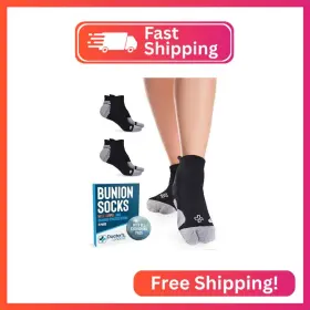 509SM001 DOCTORS SELECT Bunion Socks Women Men Copper Viscose