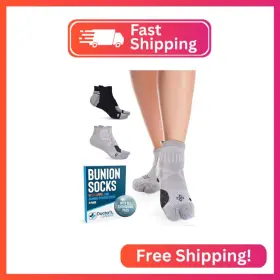 509SM003 DOCTORS SELECT Bunion Socks Women Men Copper Viscose