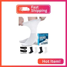 517LXL003 DOCTORS SELECT Diabetic Socks Men Women Neuropathy