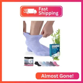 536LXL006 DOCTORS SELECT Viscose Ankle Diabetic Socks Women