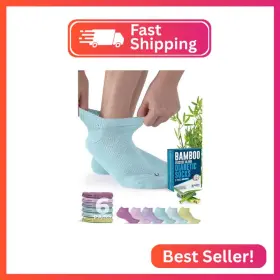 536LXL007 DOCTORS SELECT Viscose Ankle Diabetic Socks Women