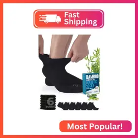 536SM001 DOCTORS SELECT Viscose Ankle Diabetic Socks Women