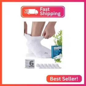 536SM002 DOCTORS SELECT Viscose Ankle Diabetic Socks Women