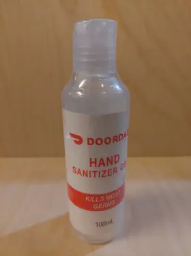 689770979039 DOORDASH Sanitizer Gel Keep Clean While Dashing #2