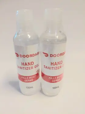 689770979039 DOORDASH Sanitizer Gel Keep Clean While Dashing