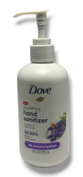 011111023581 DOVE Nourishing Sanitizer Lavender Chamomile