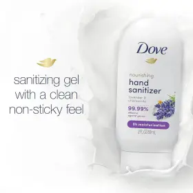 011111033566 DOVE Nourishing Sanitizer Bottles Lavender #2