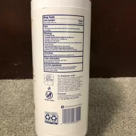 68907409 DOVE Moisturizing Sanitizer Wipes Shea Butter Scent #3