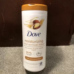 68907409 DOVE Moisturizing Sanitizer Wipes Shea Butter Scent