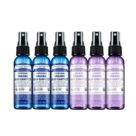 018787002230 DR. BRONNERS Sanitizer Spray Pack Lavender