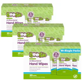744110420432 ELEEO BRANDS Antibacterial Wipes Boogie Alcohol