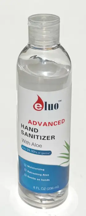 860003929513 ELUO Advanced Sanitizer Aloe Gentle Refreshing