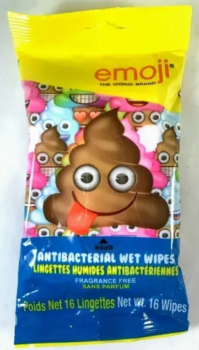 857878006913 EMOJI Poop Wipes Fragrance Collectors
