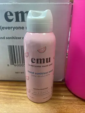 860005147601 EMU Sanitizers Mist Watermelon Pack #3