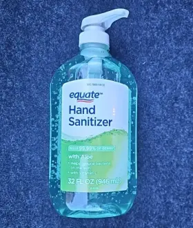 681131039826 EQUATE Sanitizer Aloe Vera Vitamin Kills Germs