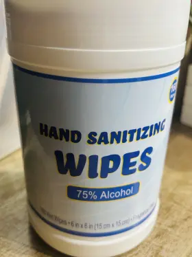 MED1500 EVERESTCURE Sanitizer Wipes Alcohol Antibacterial