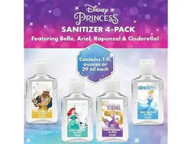 652435220005 EVERGREEN RESEARCH Disney Princess Sanitizer Set #2