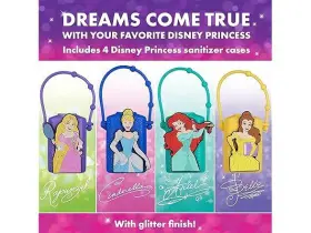 652435220005 EVERGREEN RESEARCH Disney Princess Sanitizer Set #3