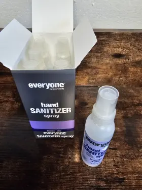 636874223155 EVERYONE Sanitizer Spray Lavender Aloe Pack
