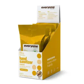 1117023 EVERYONE FOR BODY Coconut Lemon Sanitizing Wipes