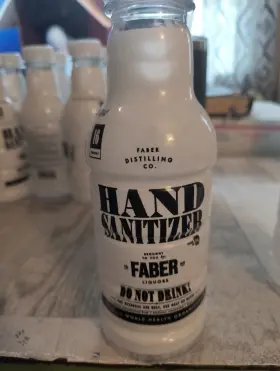 659682958101 FABER DISTILLING CO Bottles Alcohol Sanitizer #2