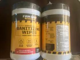 13551-115 FIRM GRIP Pro Cleaning Sanitizing Wipes Pack Total