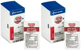 092265070362 FIRST AID ONLY Smartcompliance Burn Cream Pack