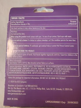 850014875251 FLEX BEAUTY LABS Icee Scent Sanitizer Bottles #3