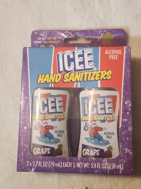 850014875251 FLEX BEAUTY LABS Icee Scent Sanitizer Bottles