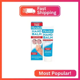 Flexitol 30835787000049 Hand Balm Two Pack Intensive Relief Cream For Dry Cracked Hands Non