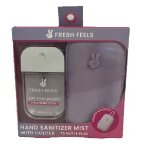 09100225 FRESH FEELS Sanitizer Mist Berry Scent Alcohol